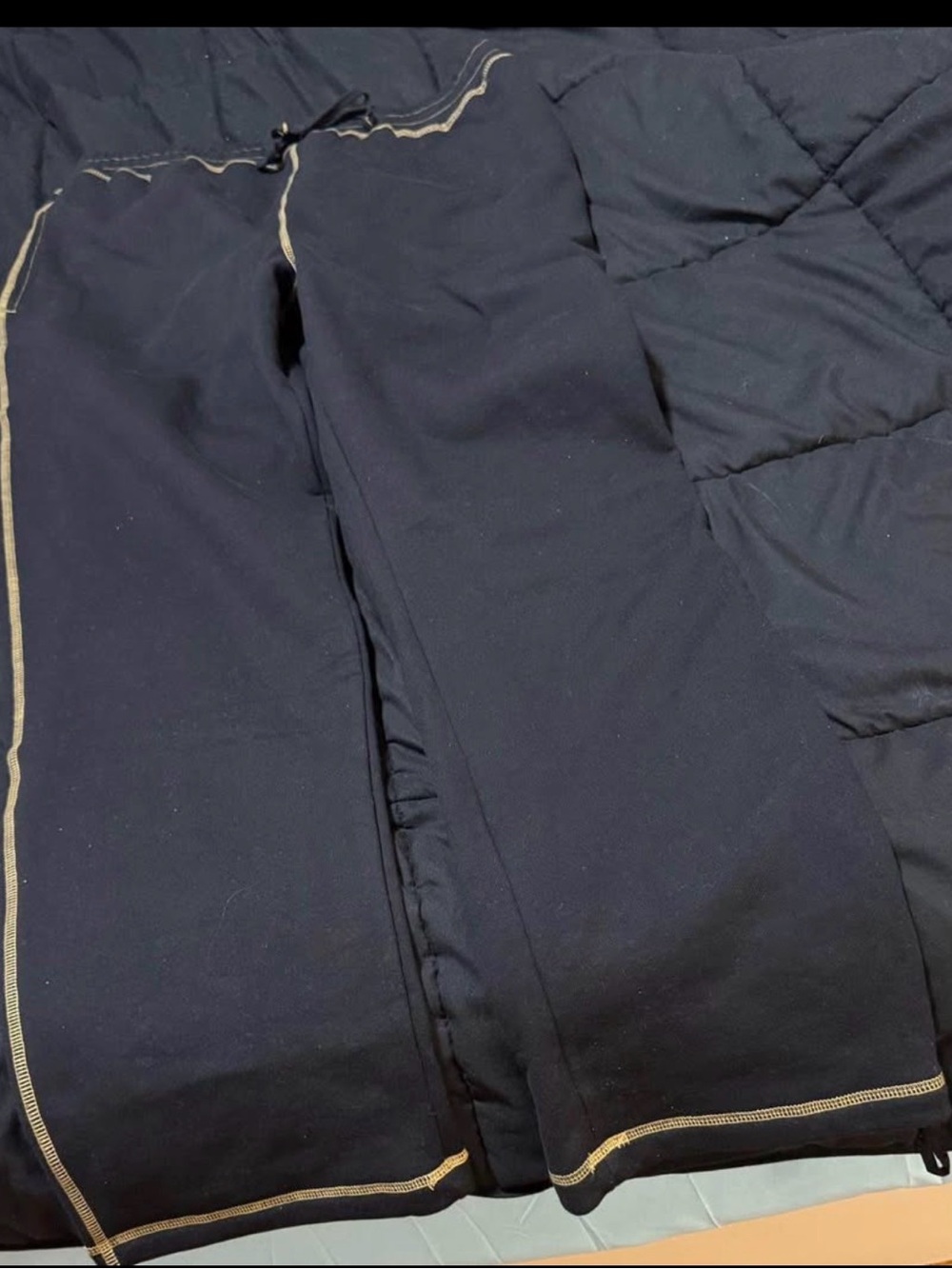 October's Very Own (OVO) Black Sweatpants - Men's Joggers - Picture 2 of 2